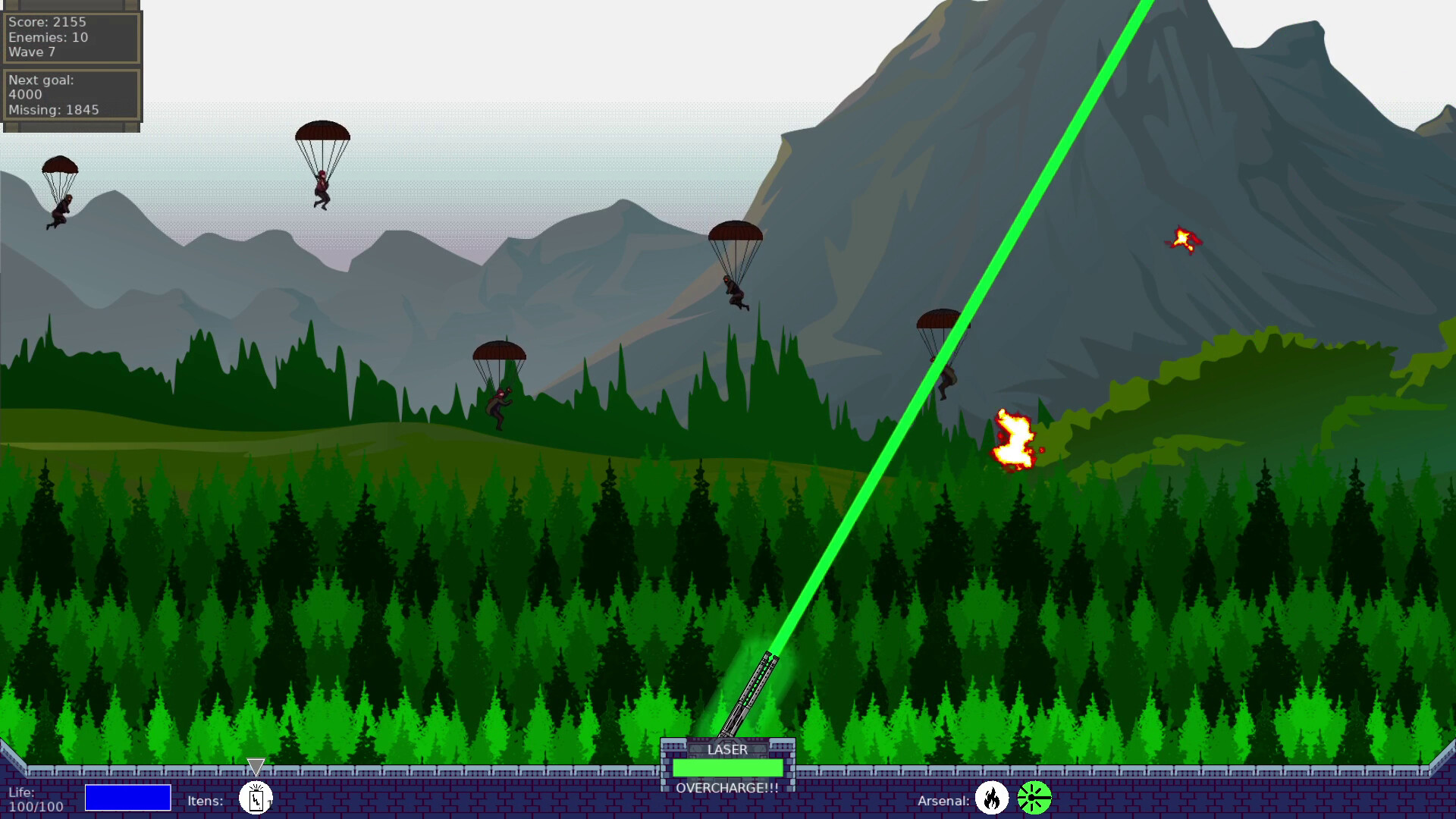 Paratroopers Raid screenshot 5