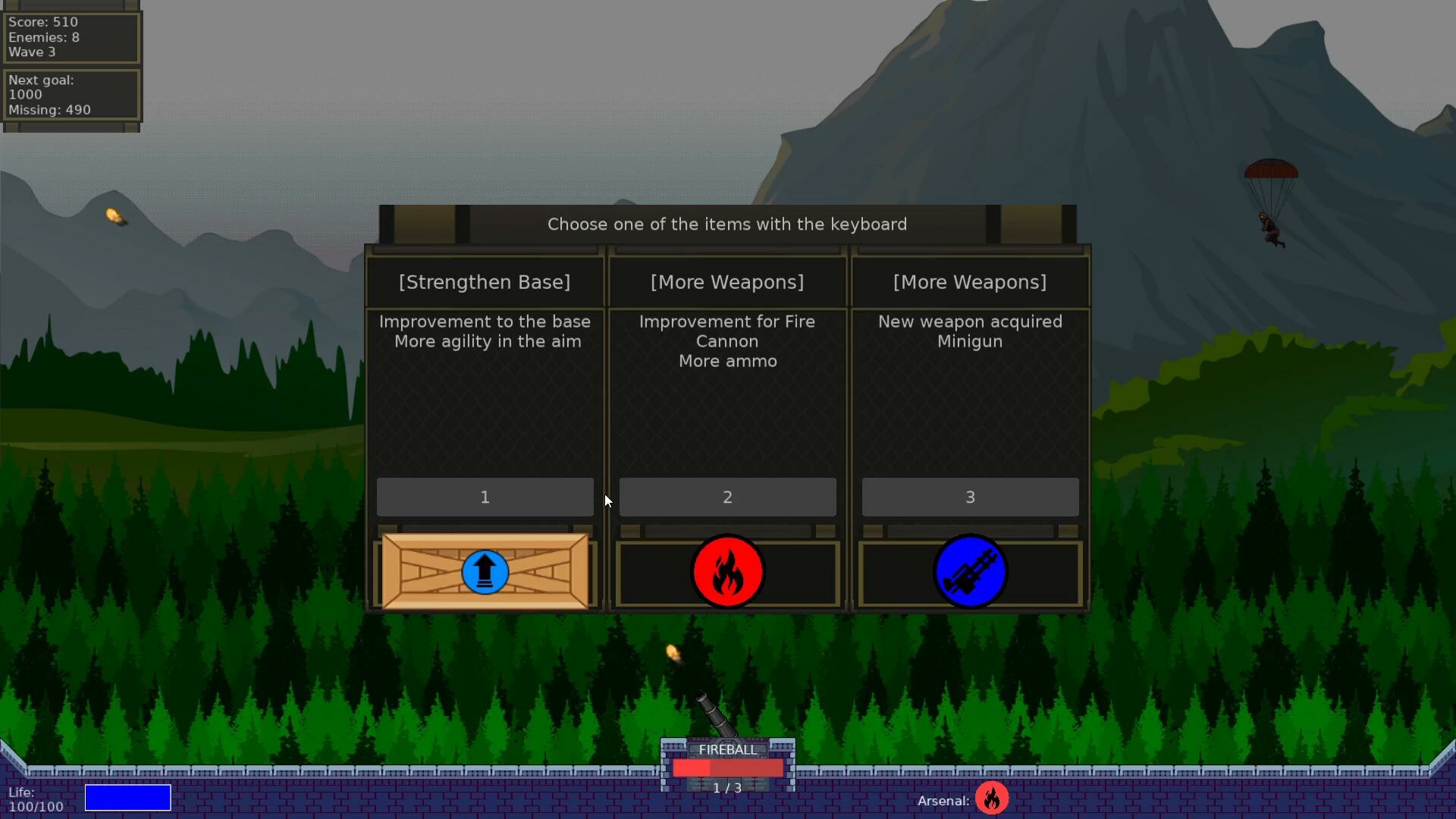 Paratroopers Raid screenshot 1