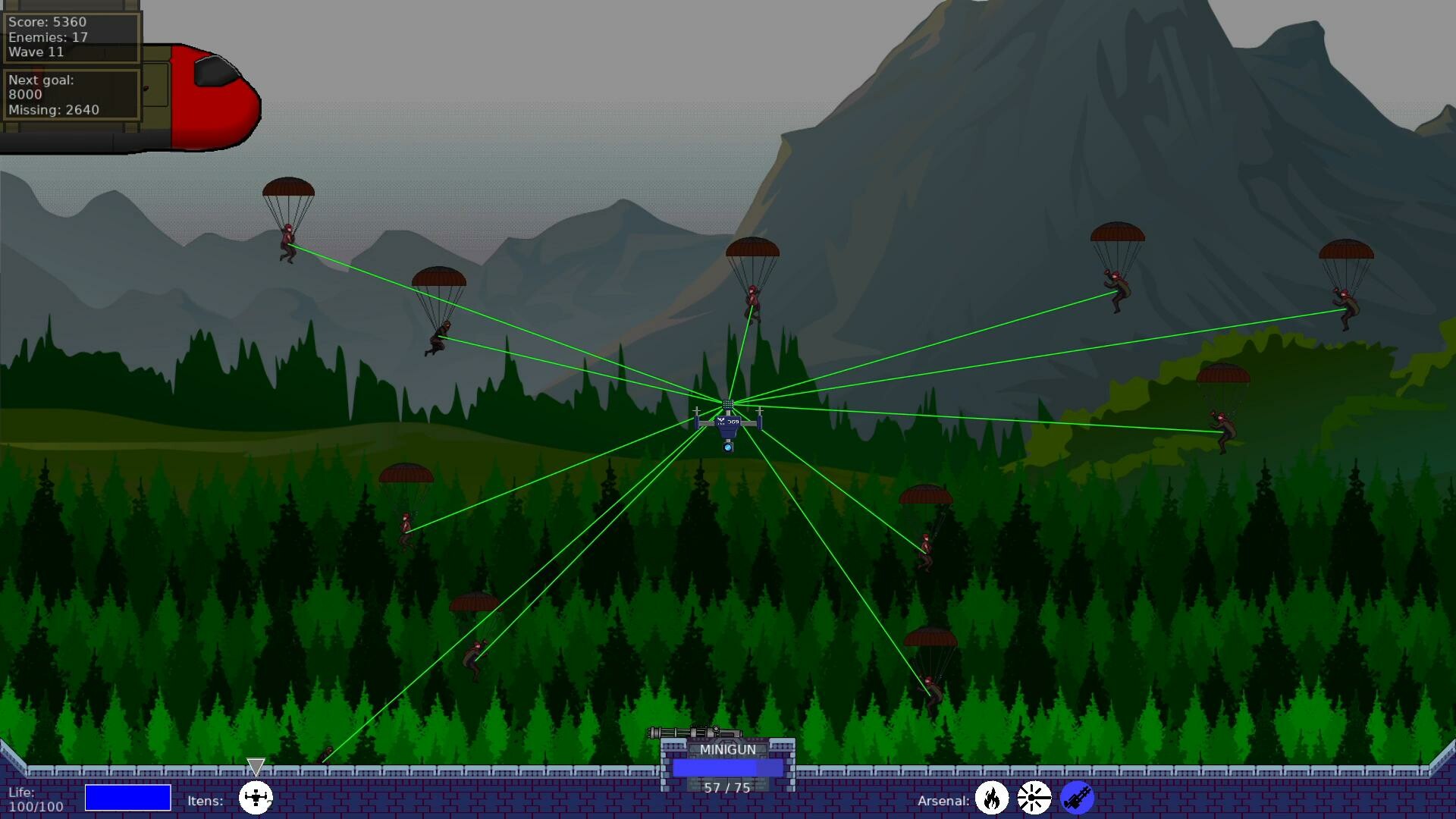 Paratroopers Raid screenshot 3