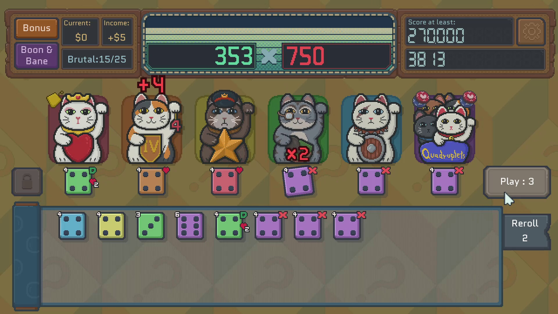 Cats & Dice screenshot 1