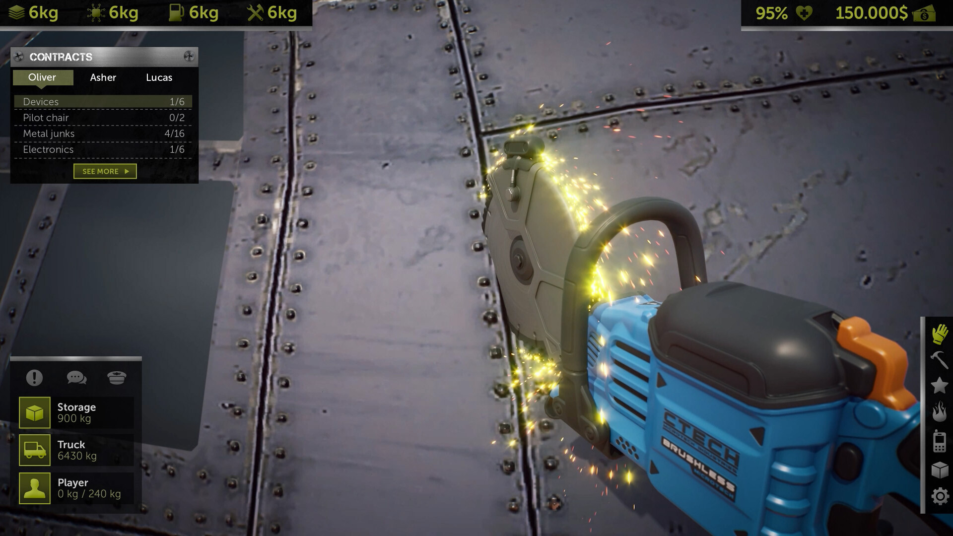 Plane Graveyard Simulator screenshot 1