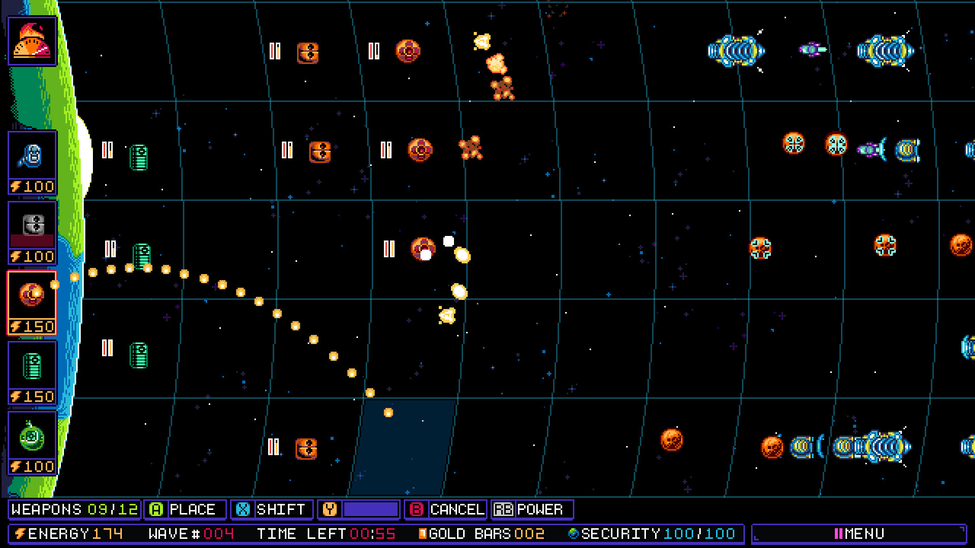 Cosmic Raze screenshot 1