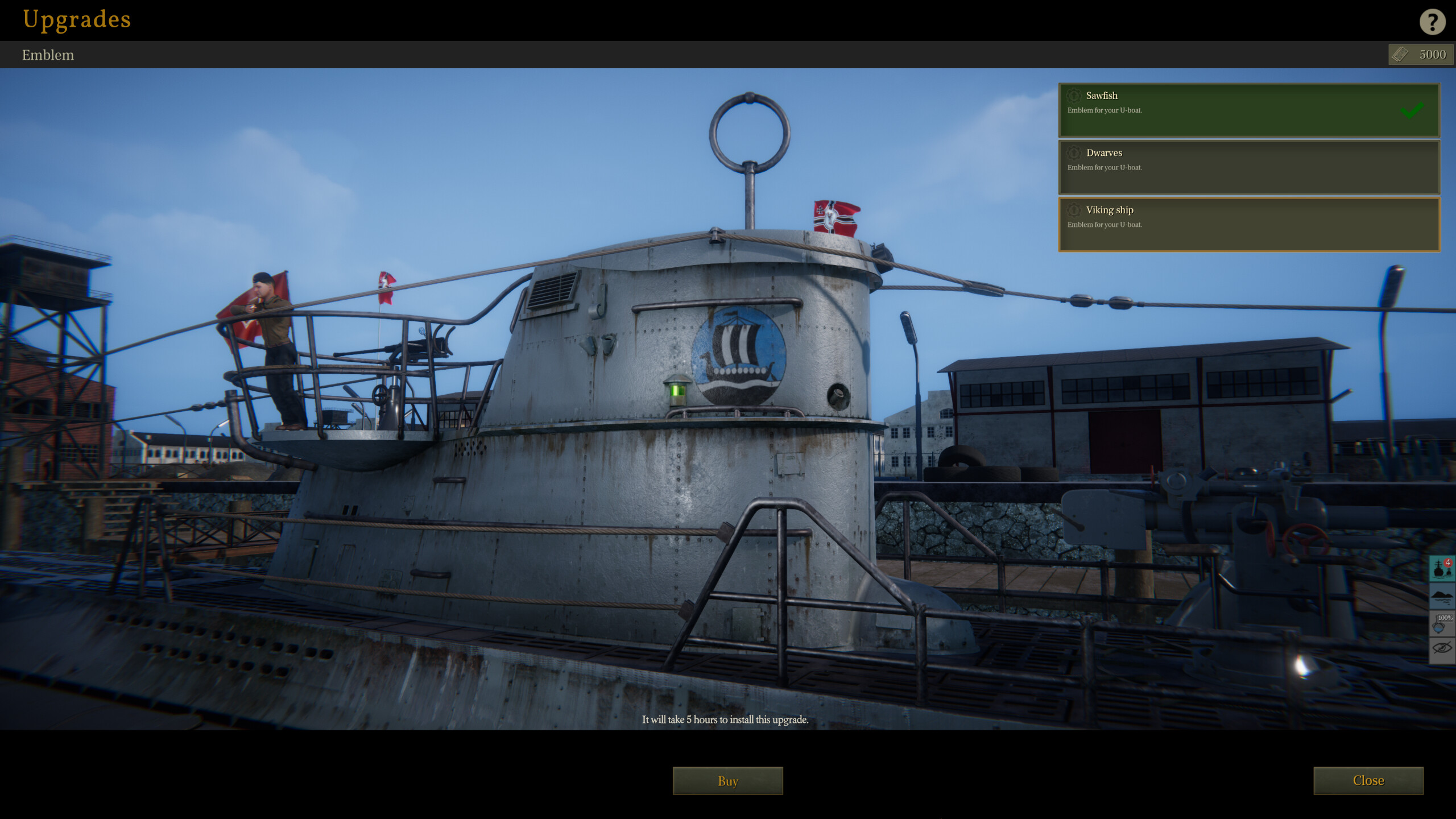 UBOAT - Supporter Pack DLC screenshot 1