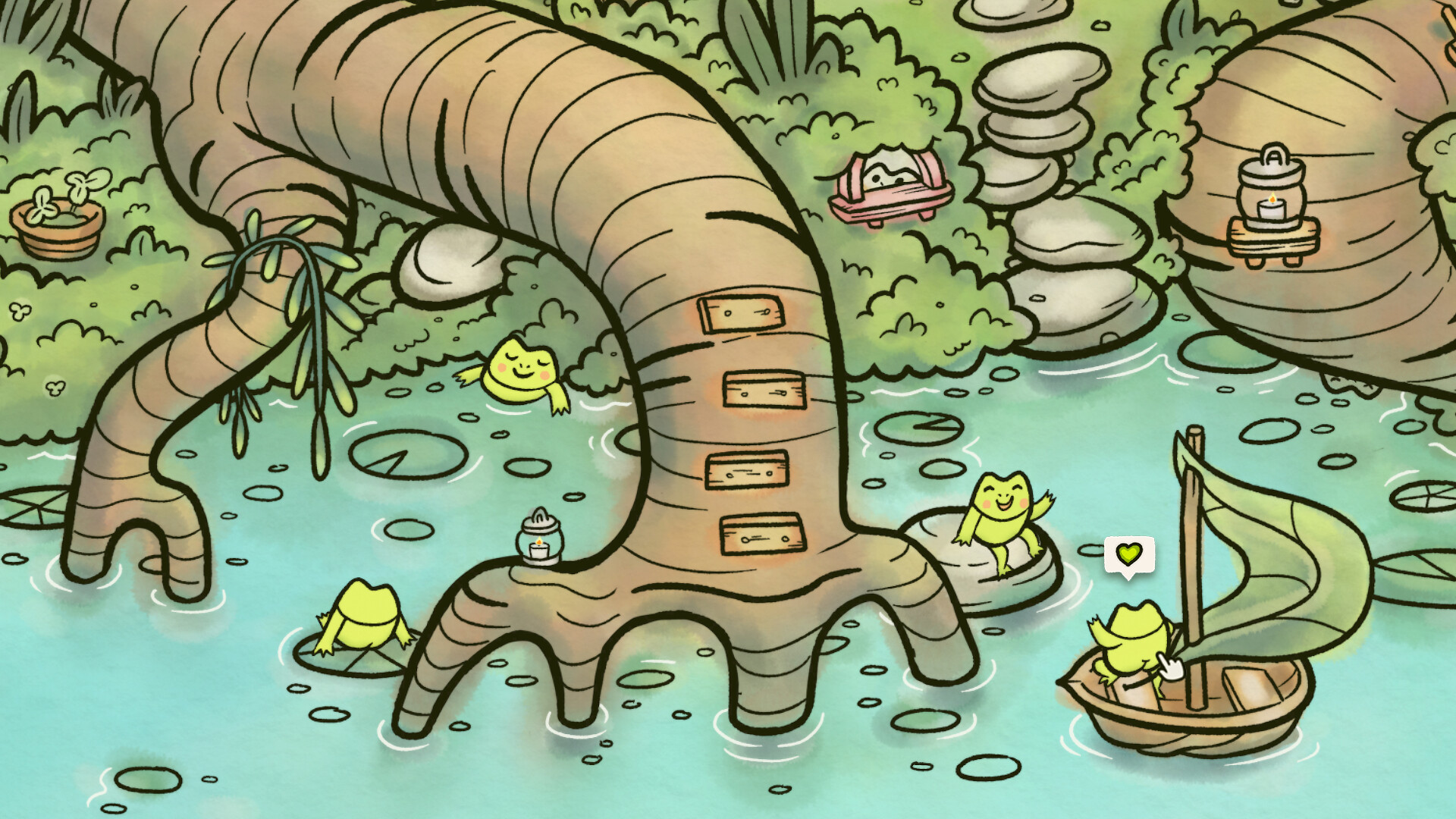 寻找青蛙/Find My Frogs 截图 1