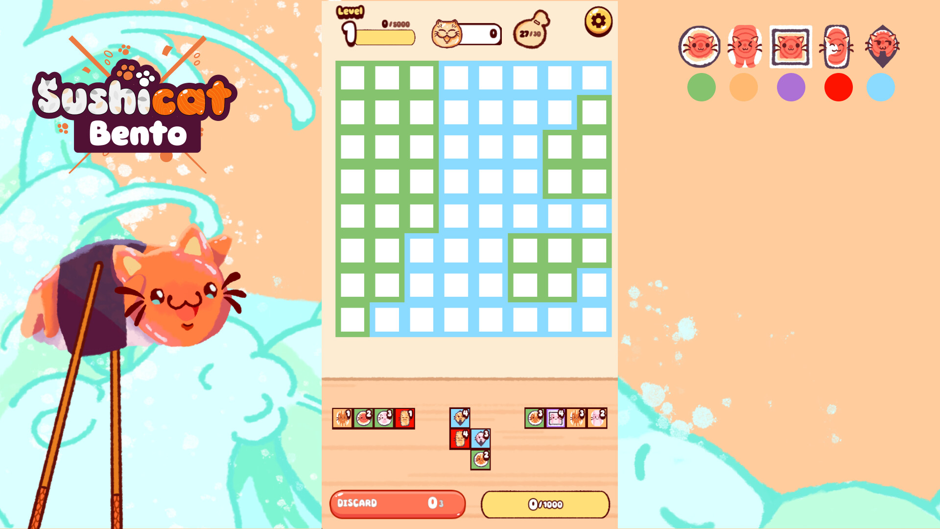 Nekoshi : Bento screenshot 1