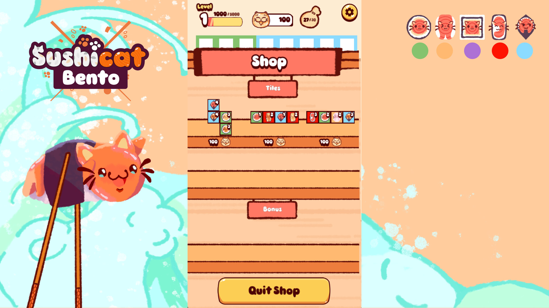 Nekoshi : Bento screenshot 3