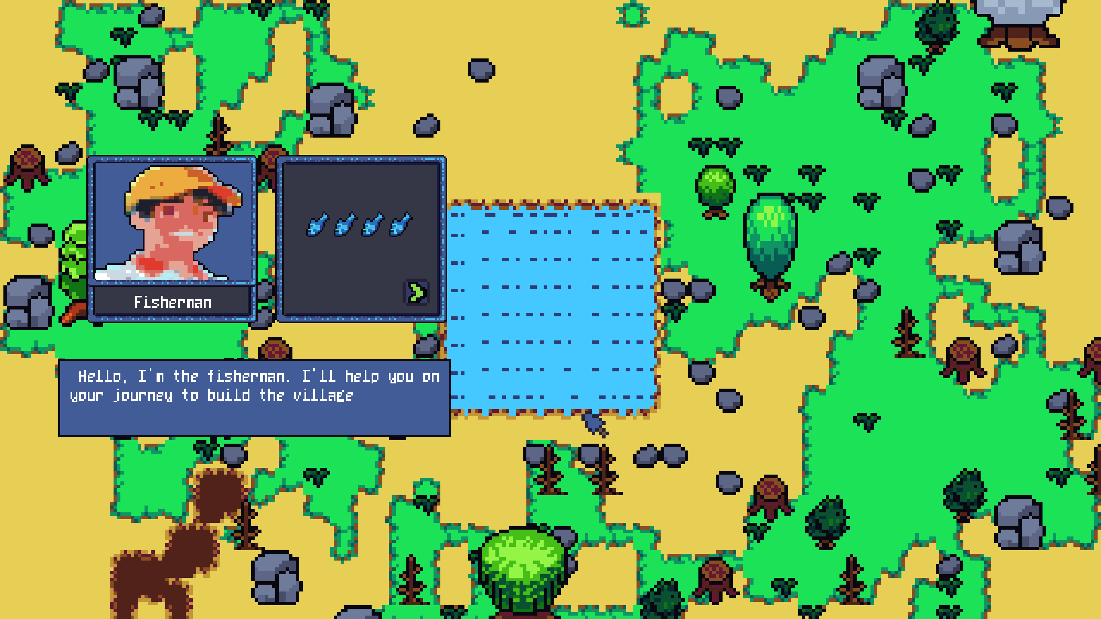 Square Fishing Builder screenshot 4