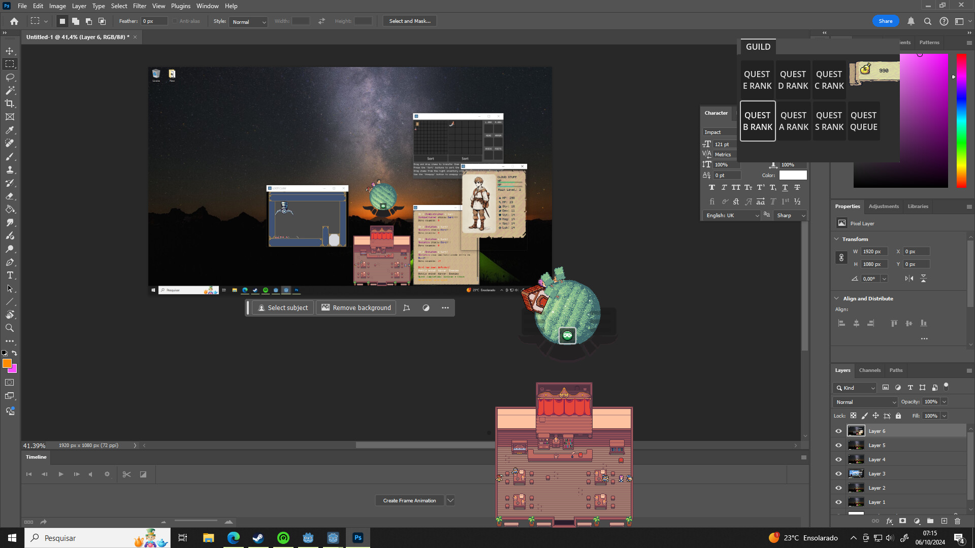 Desk Fantasy screenshot 8