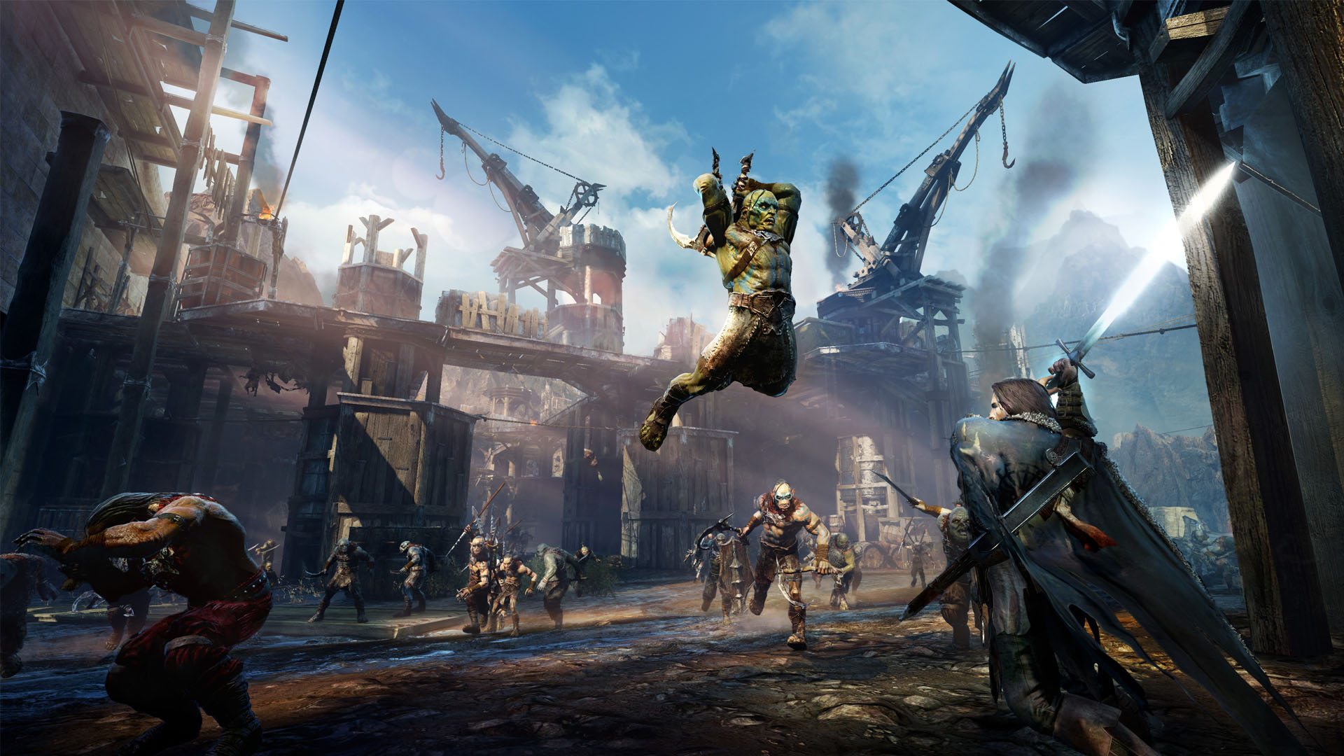 Middle-earth: Shadow of Mordor - Captain of the Watch Character Skin screenshot 9