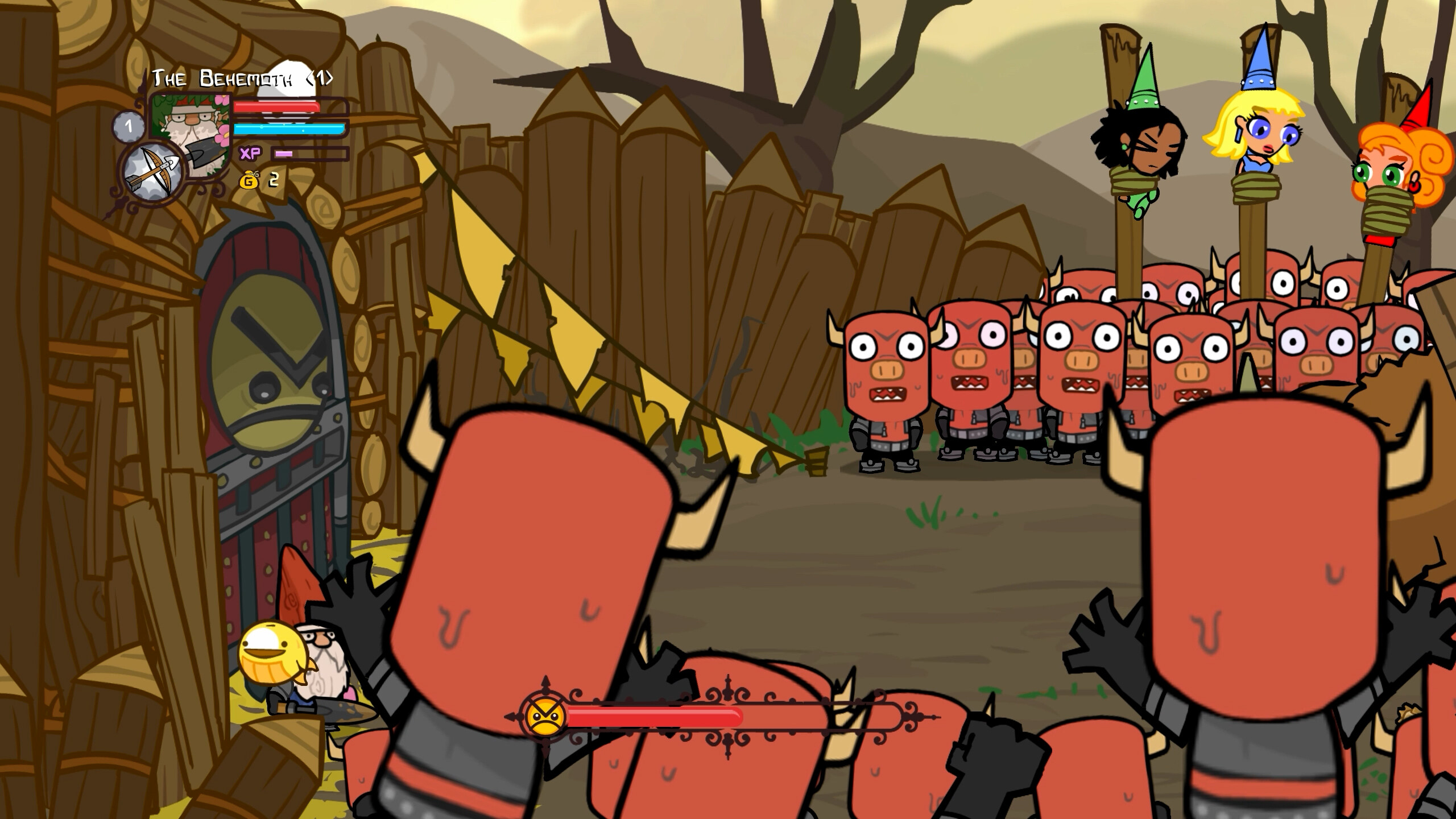 Castle Crashers - Painter Boss Paradise screenshot 7