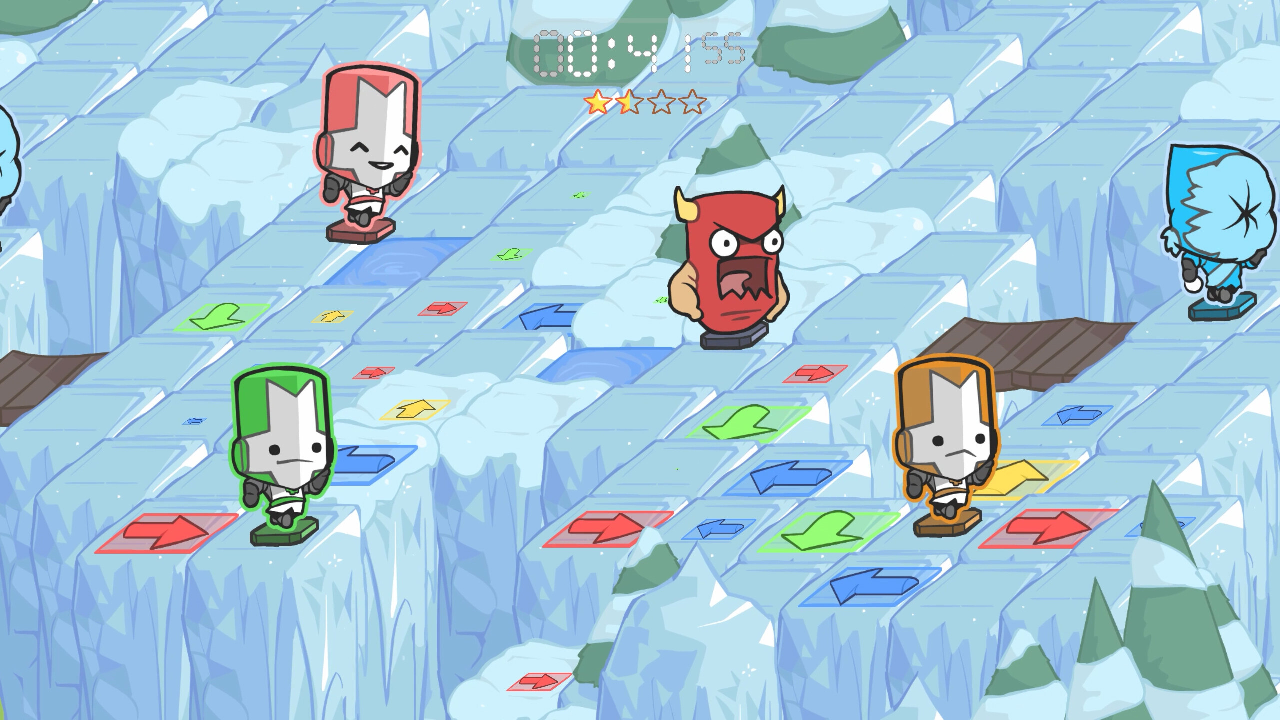 Castle Crashers - Painter Boss Paradise screenshot 9
