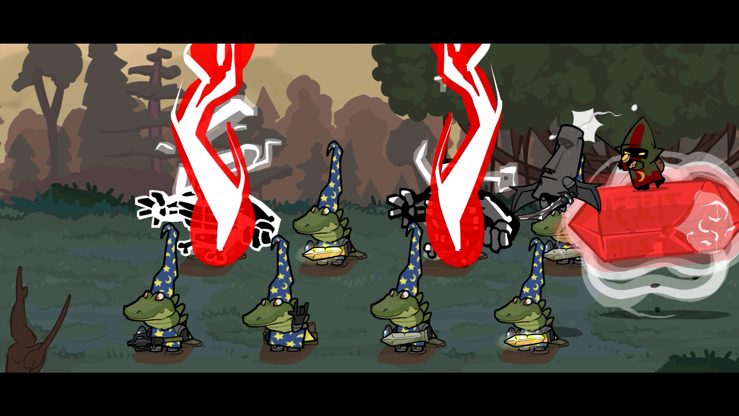 Castle Crashers - Painter Boss Paradise screenshot 2