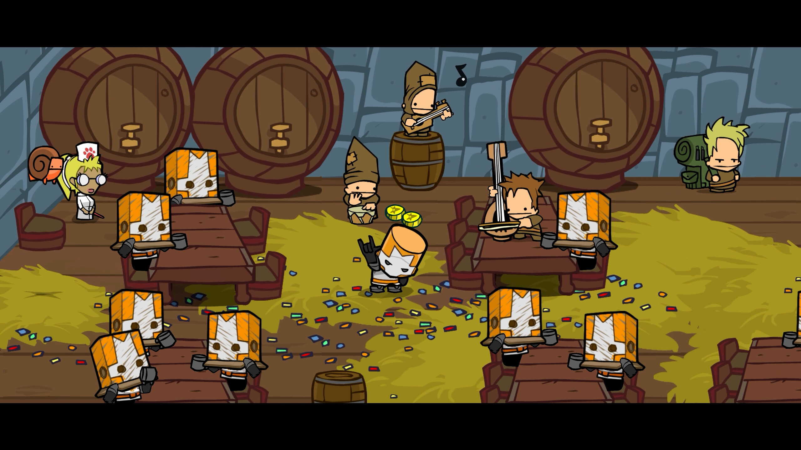 Castle Crashers - Painter Boss Paradise screenshot 5