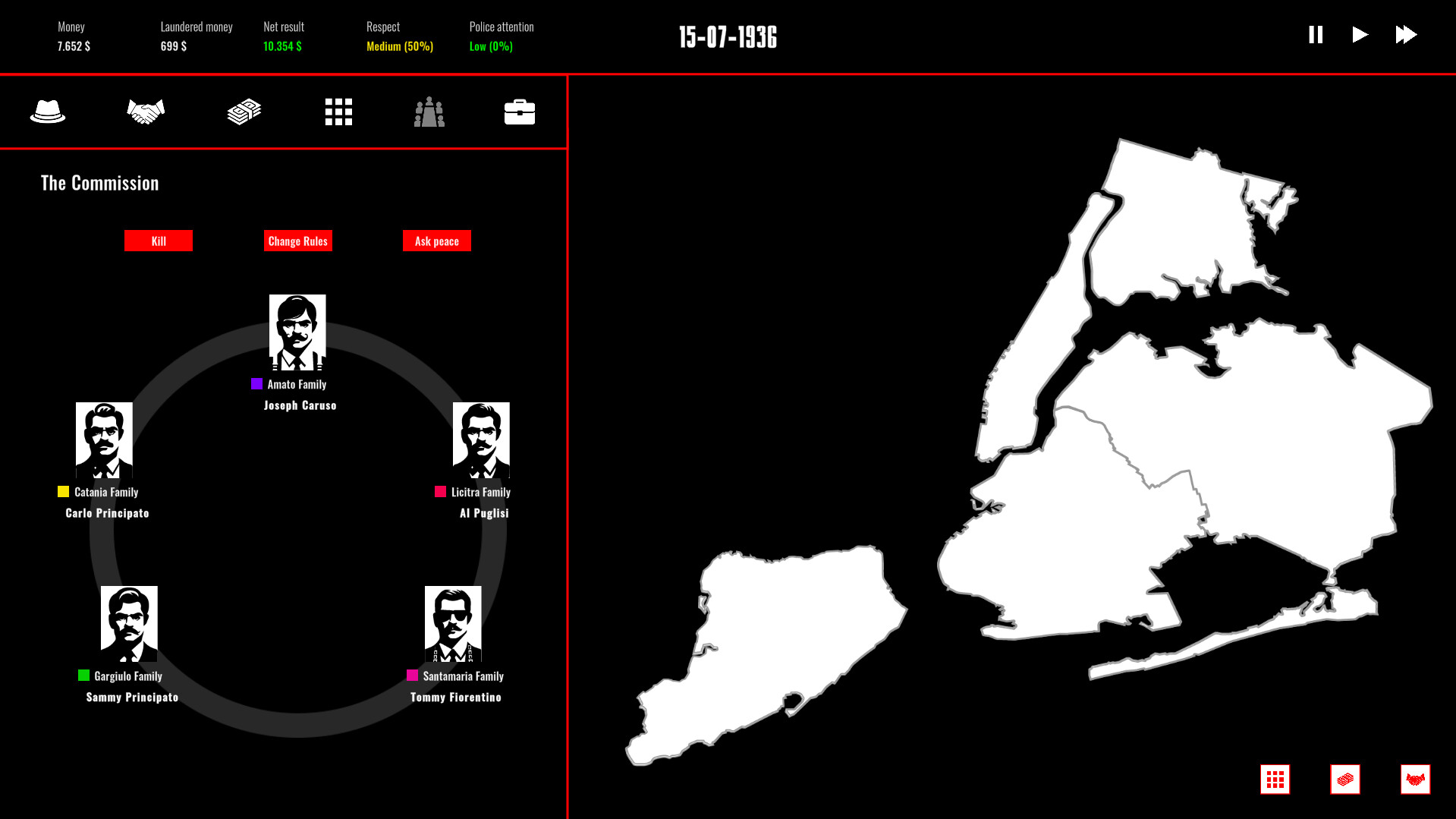 Wiseguys: The Commission screenshot 4