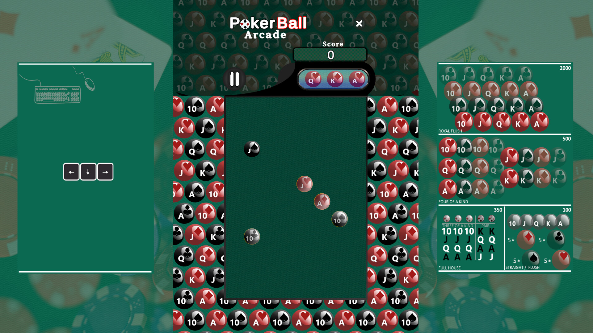 PokerBall screenshot 1