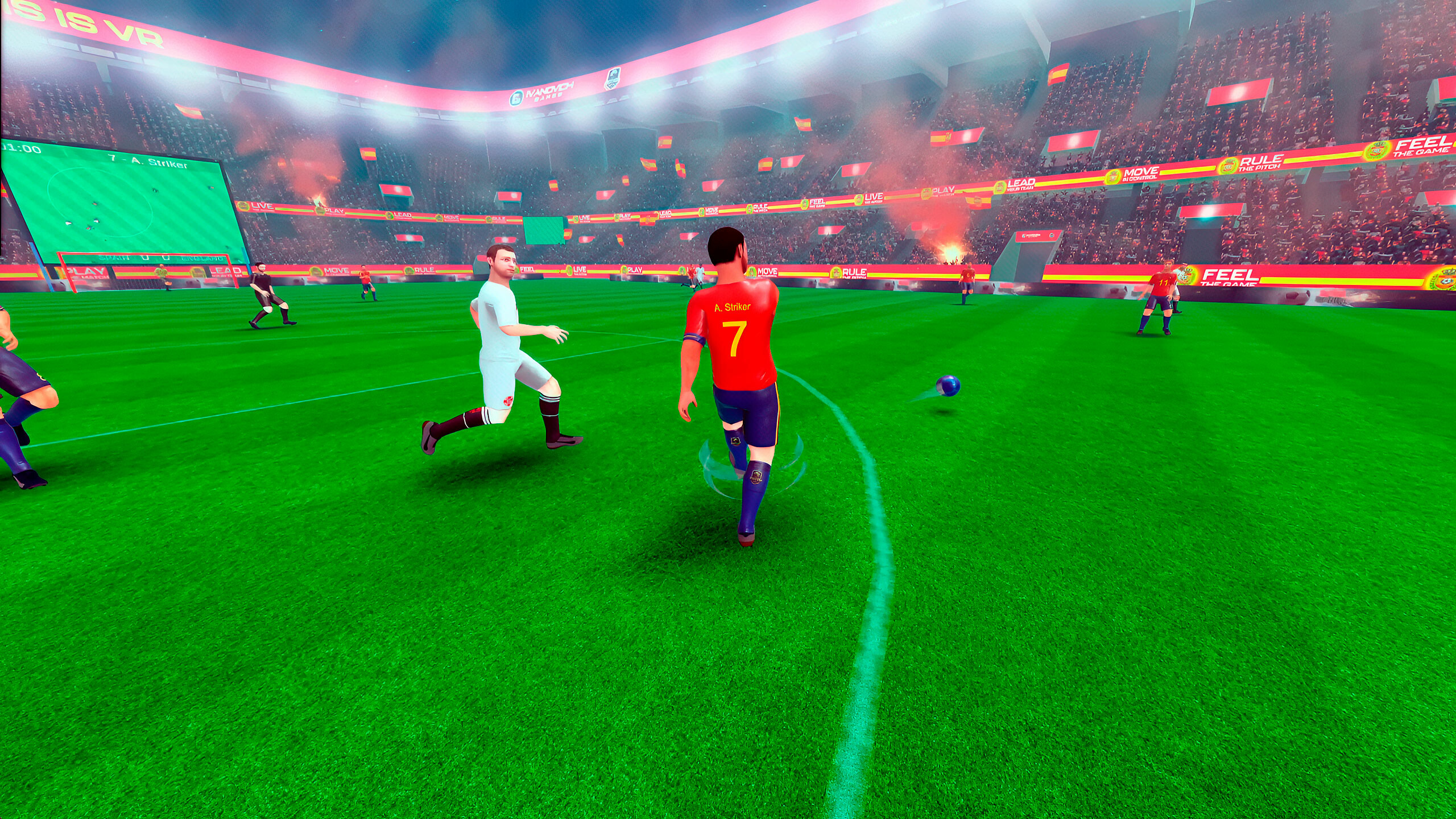 Motion Soccer screenshot 1