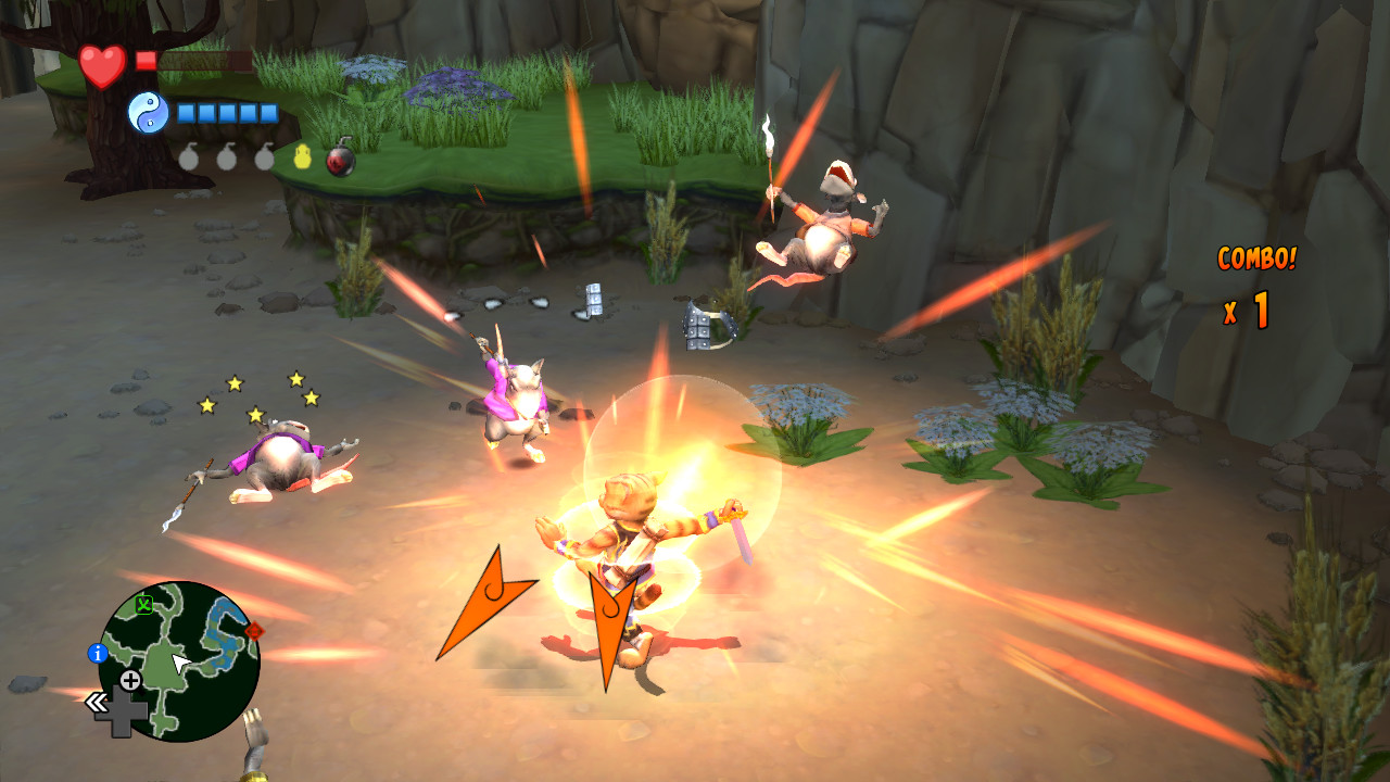 Legend of Kay Anniversary screenshot 2