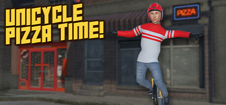 Unicycle Pizza Time!: header artwork