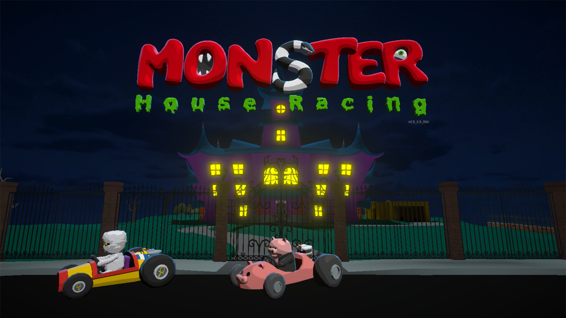 Monster House Racing screenshot 1