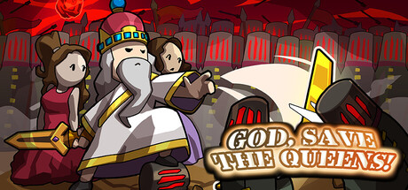 God, Save the Queens! — Steam header