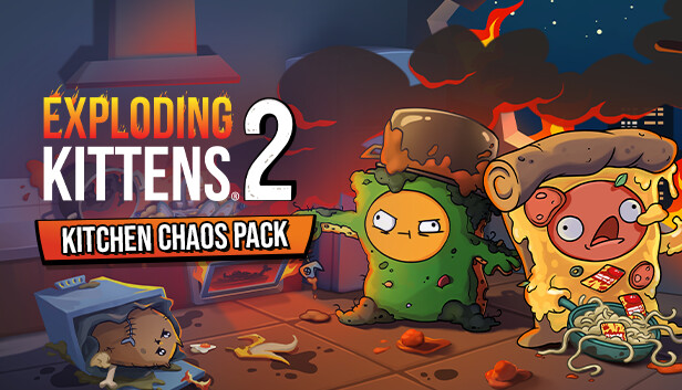 Save 60% on Exploding Kittens® 2: Kitchen Chaos Pack on Steam