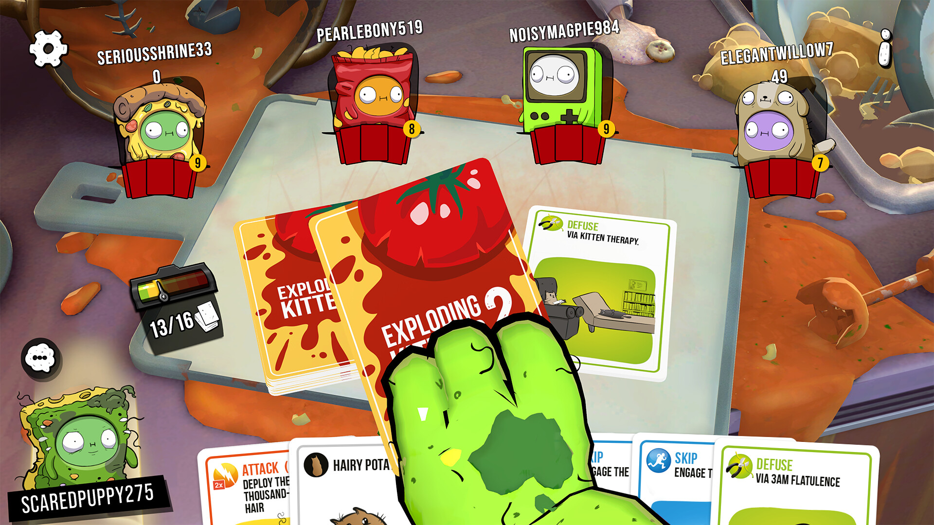 Exploding Kittens® 2: Kitchen Chaos Pack screenshot 2