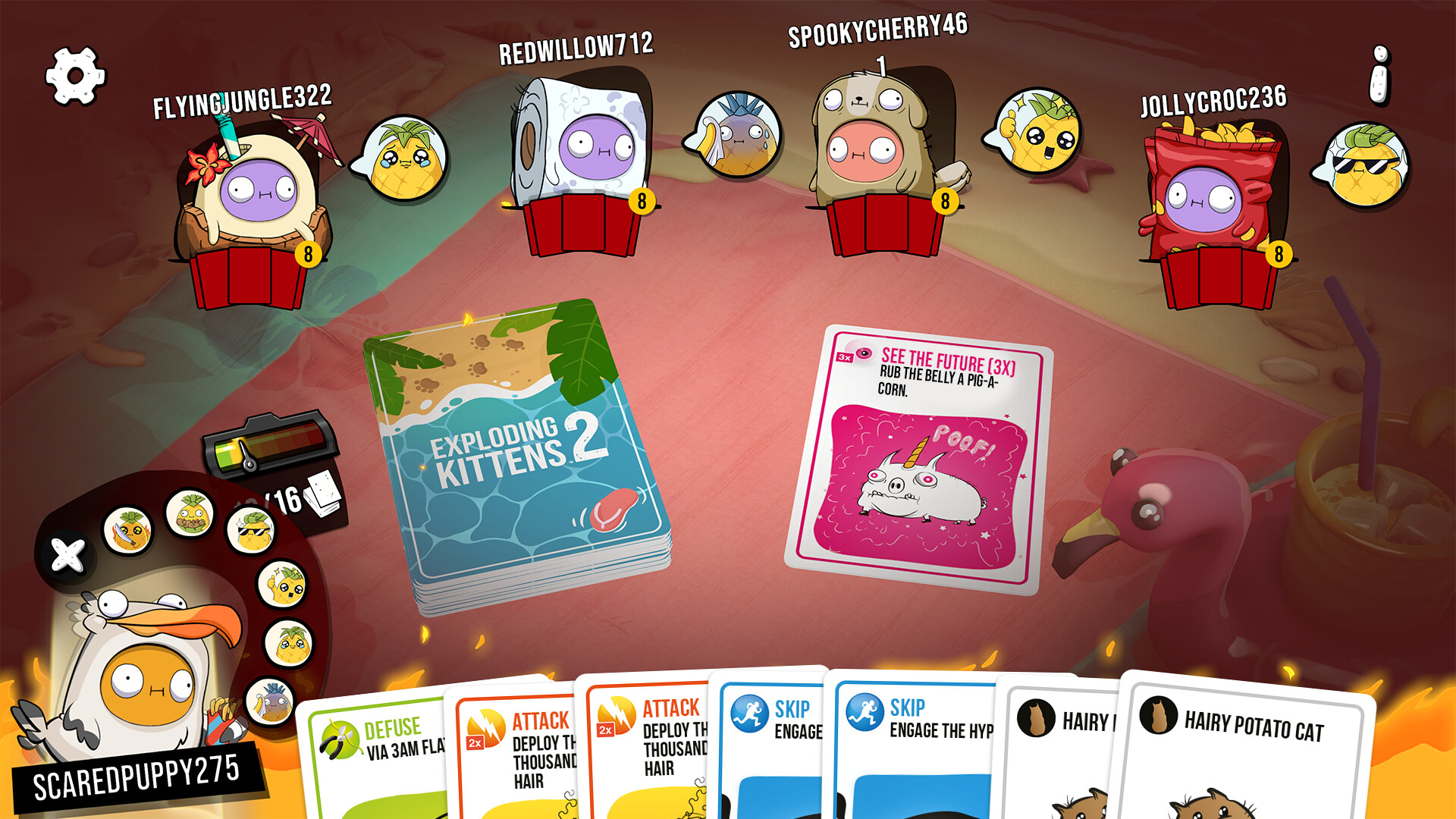 Exploding Kittens® 2: Beach Day Pack screenshot 4
