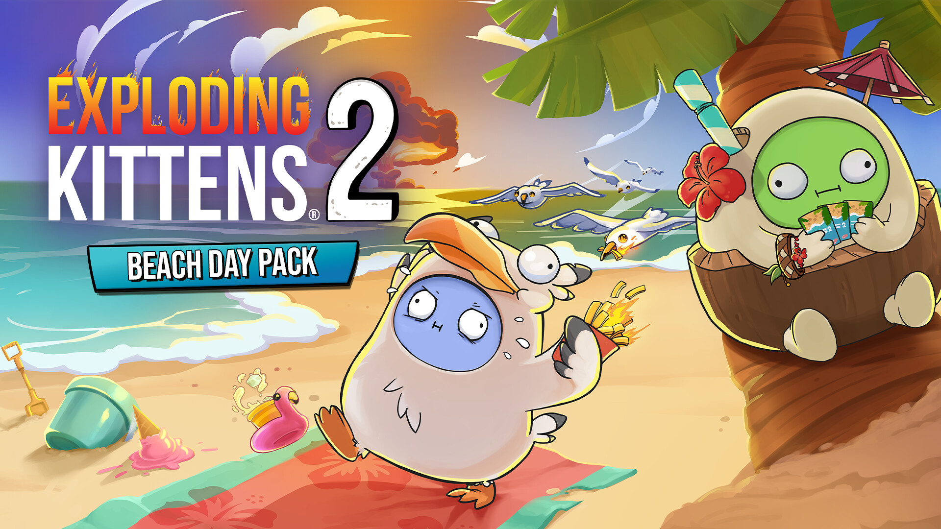 Exploding Kittens® 2: Beach Day Pack screenshot 1