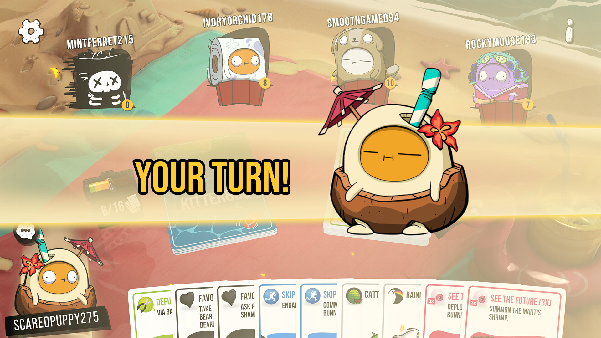 Exploding Kittens® 2: Beach Day Pack screenshot 3