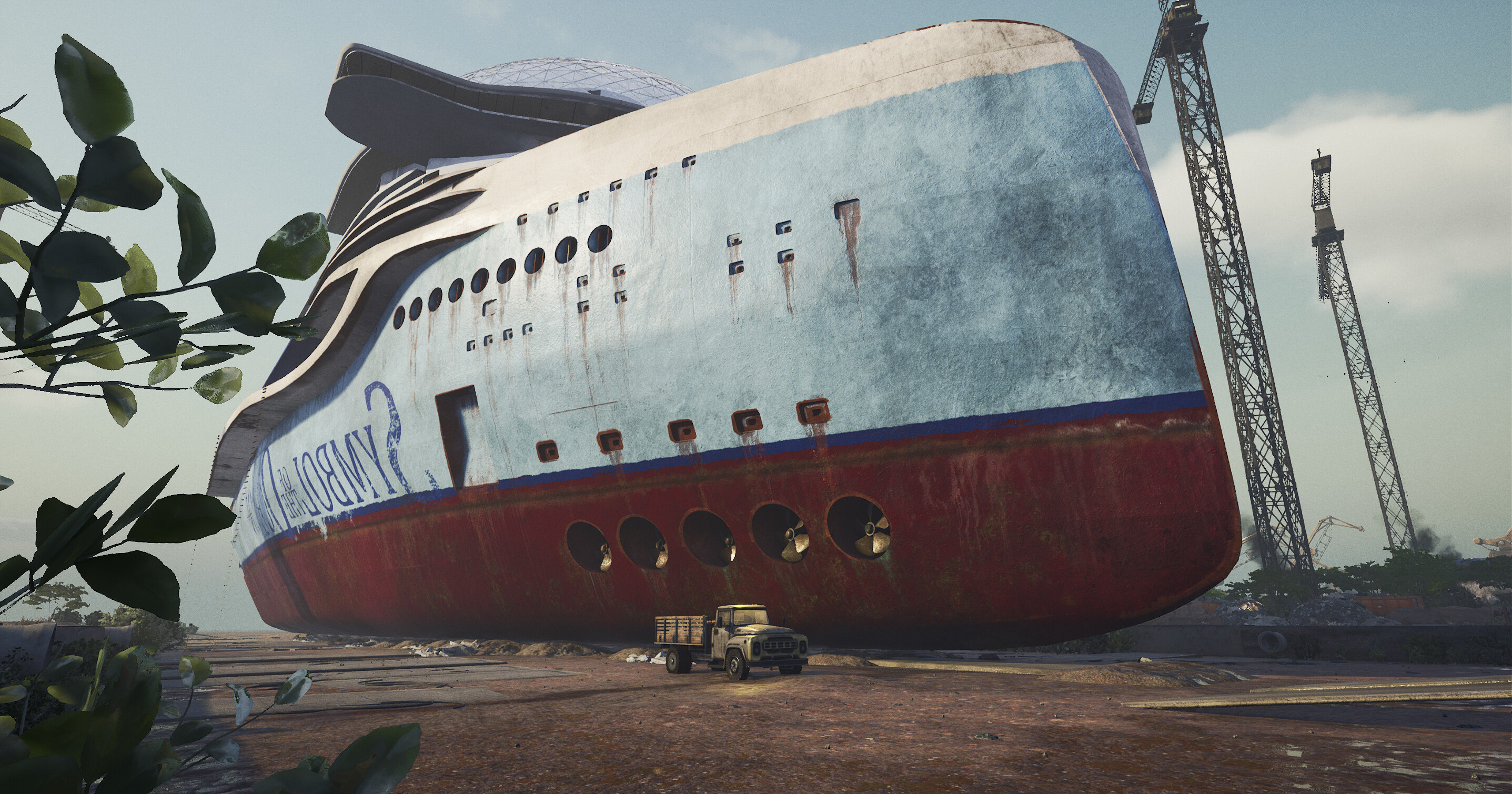 Ship Graveyard Simulator 2 - Floating Cities DLC screenshot 4