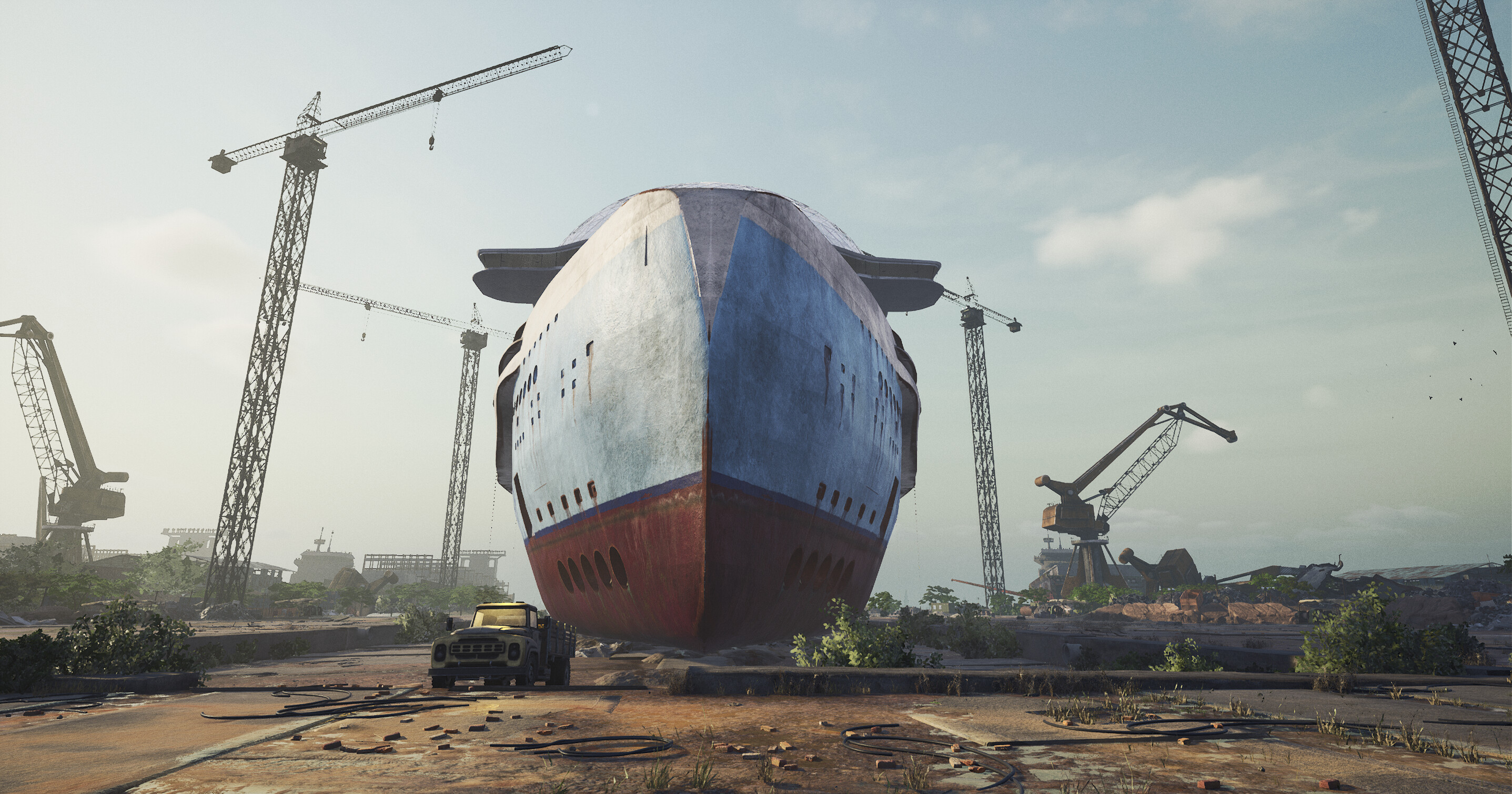 Ship Graveyard Simulator 2 - Floating Cities DLC screenshot 2