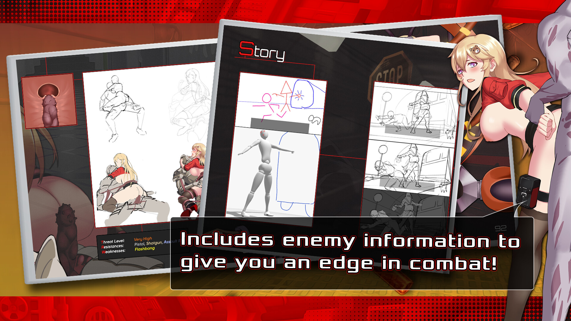 Tunnel Escape: Artbook and Wallpapers (+18) screenshot 3