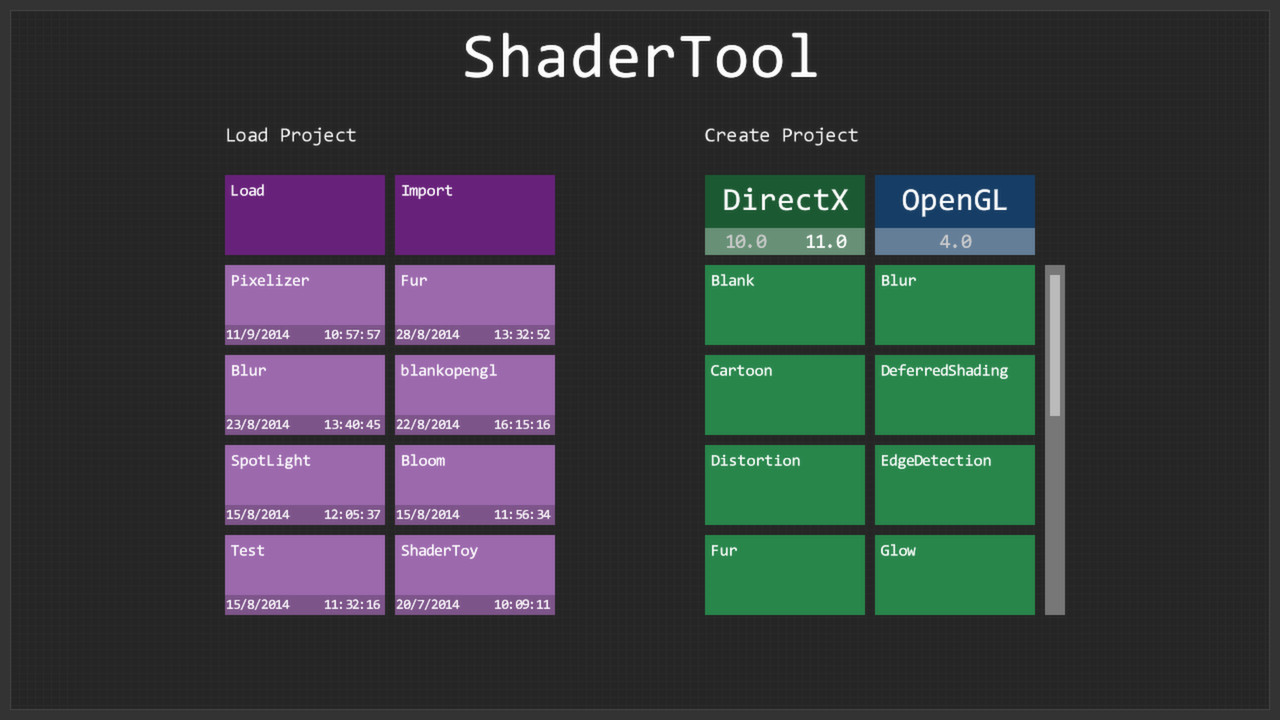 ShaderTool screenshot 1