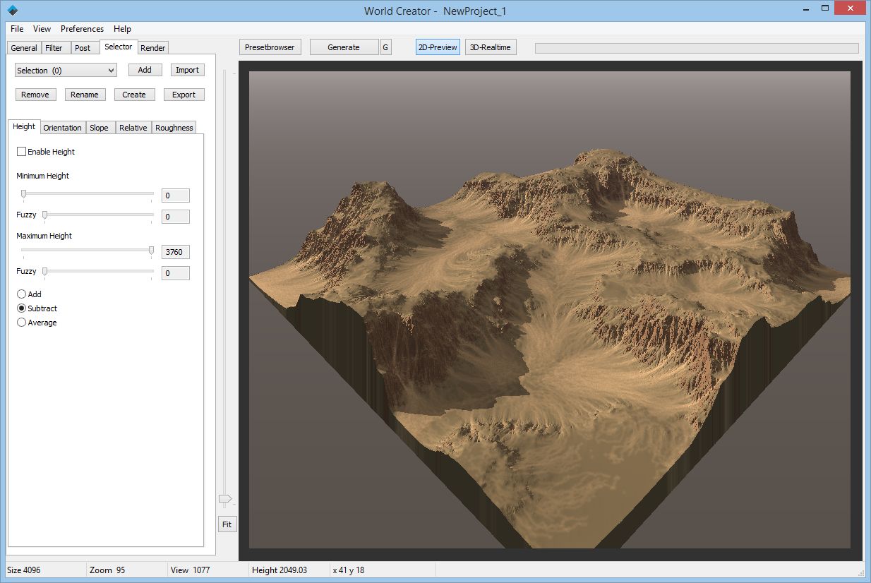 WorldCreator screenshot 30
