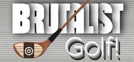 Brutalist Golf — header artwork