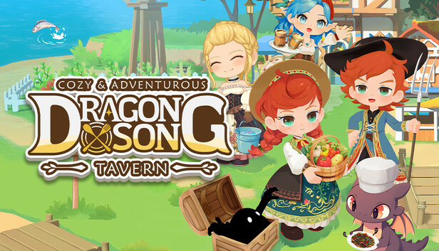 ドラゴンと切り盛りしていく酒場経営シミュレーション『ドラゴンの歌
