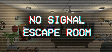 No Signal Escape Room — Steam header