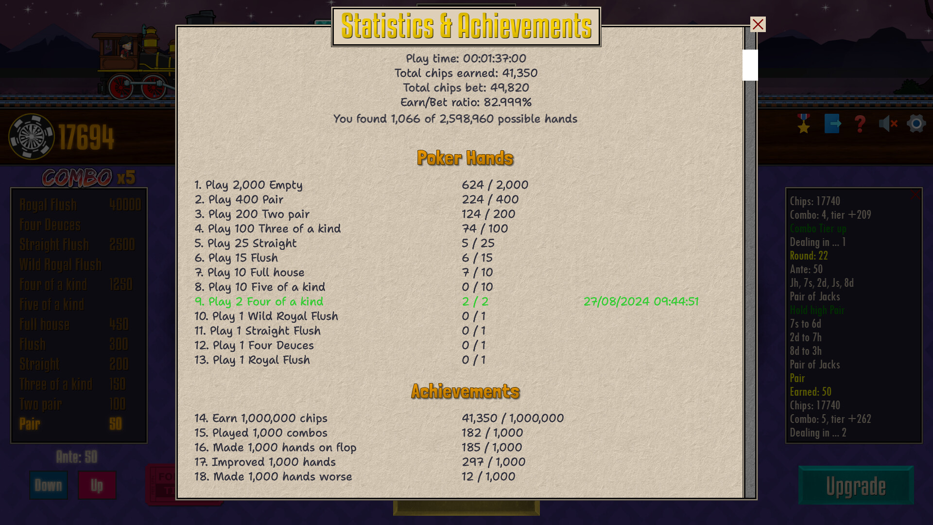 Poker Train screenshot 5