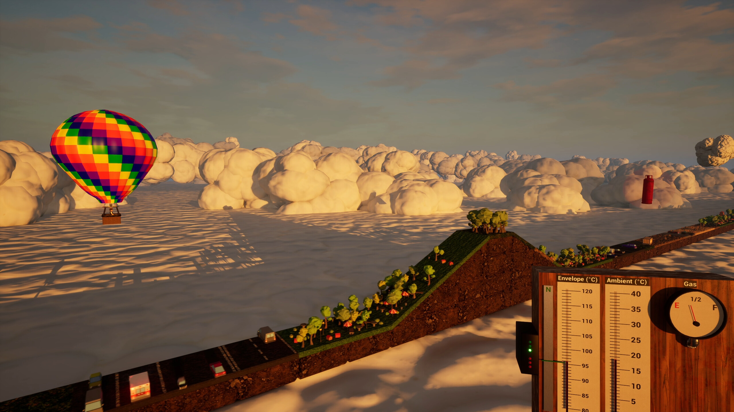 Endlessly side-scrolling Balloon Simulator 2024 screenshot 9