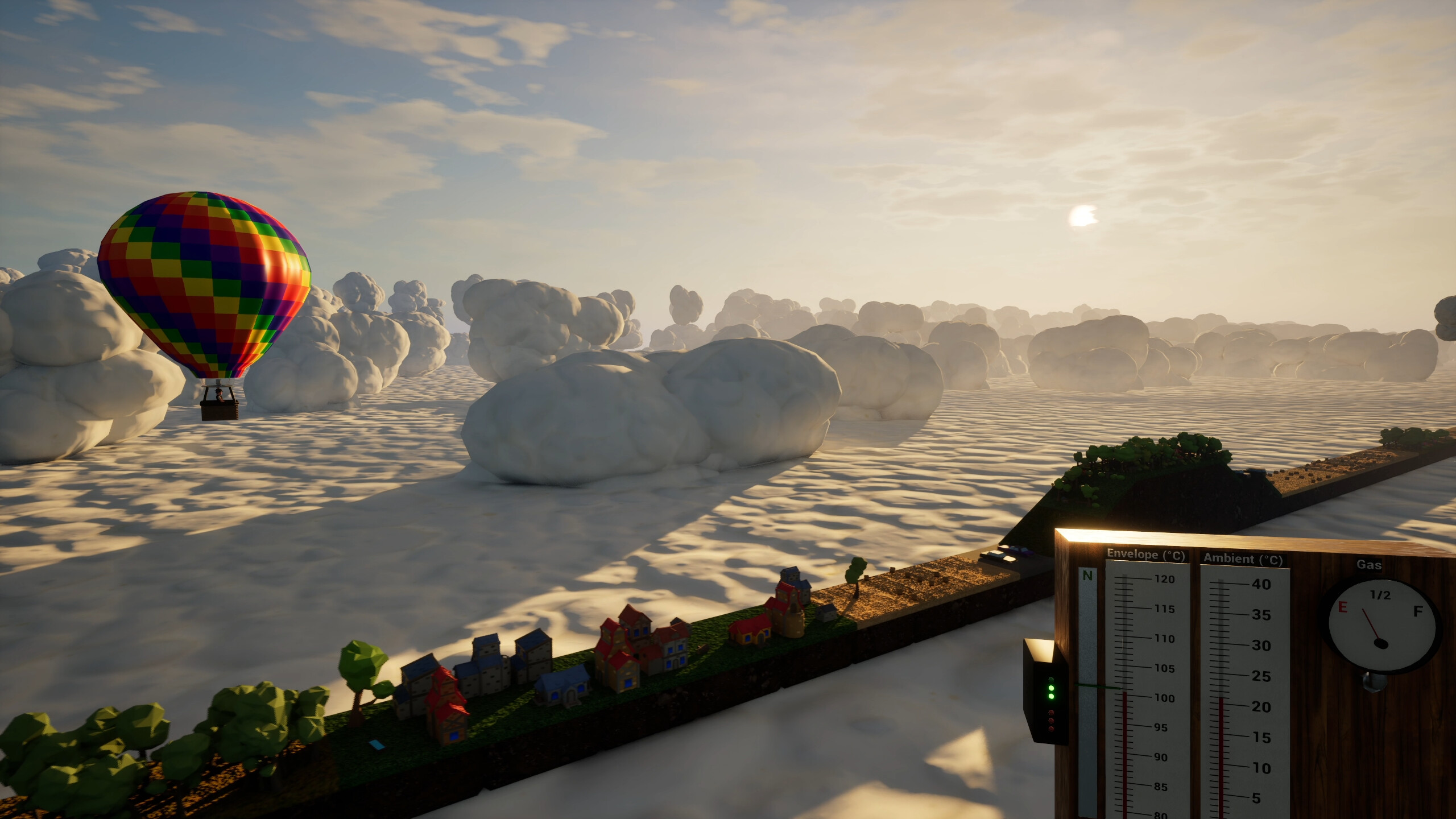 Endlessly side-scrolling Balloon Simulator 2024 screenshot 3