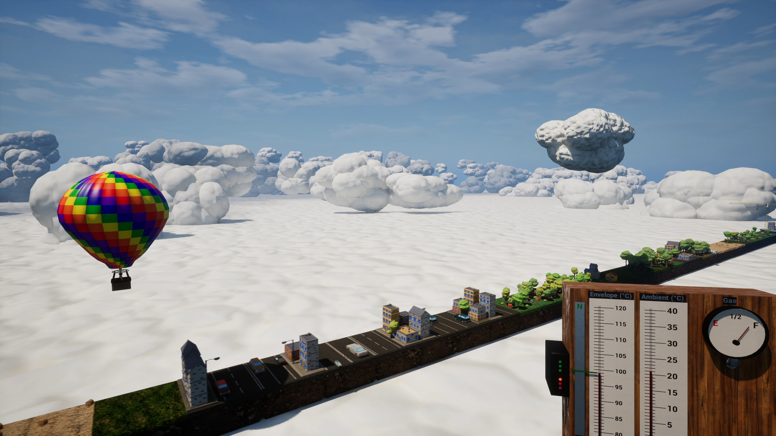 Endlessly side-scrolling Balloon Simulator 2024 screenshot 14