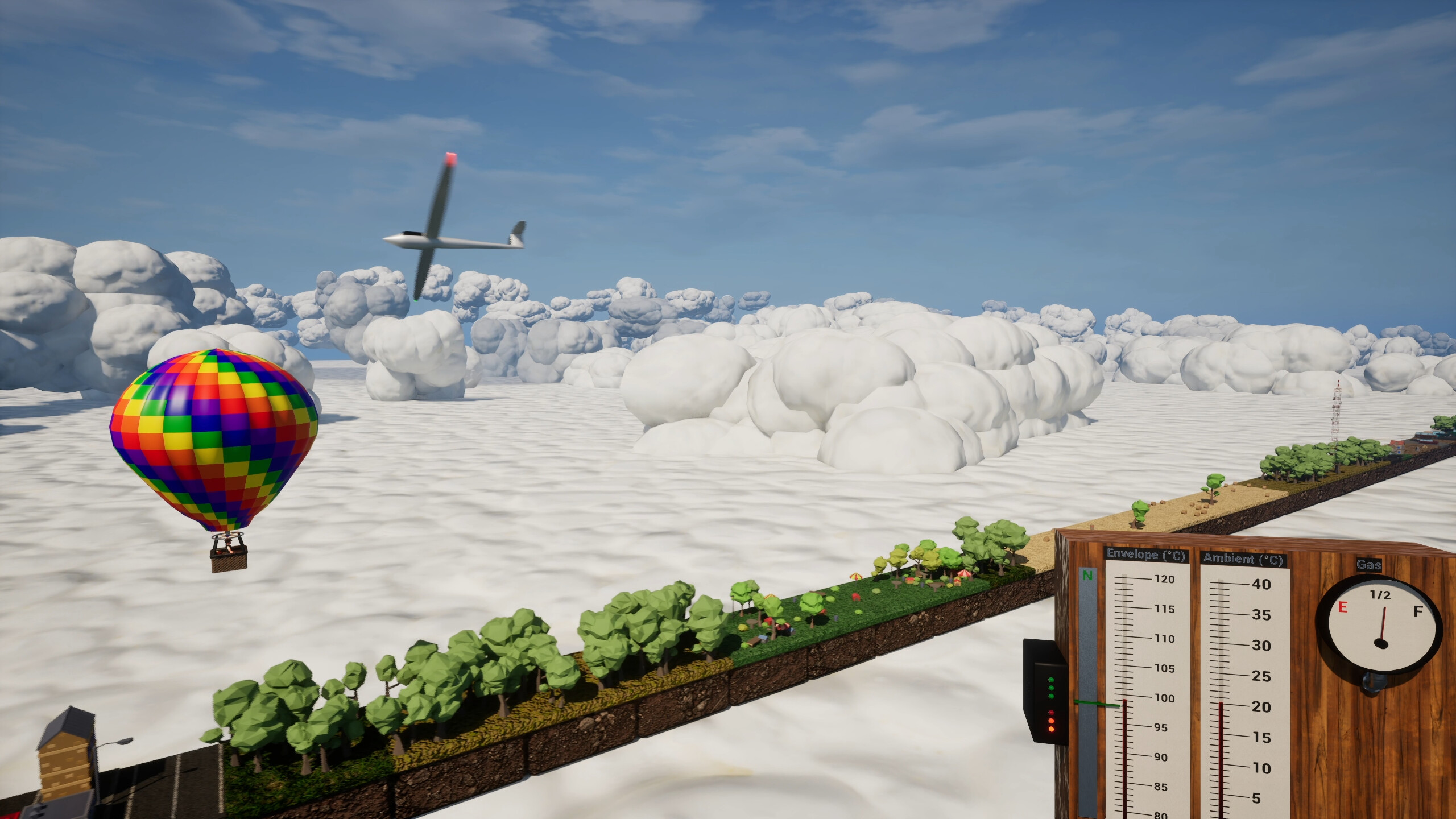 Endlessly side-scrolling Balloon Simulator 2024 screenshot 12