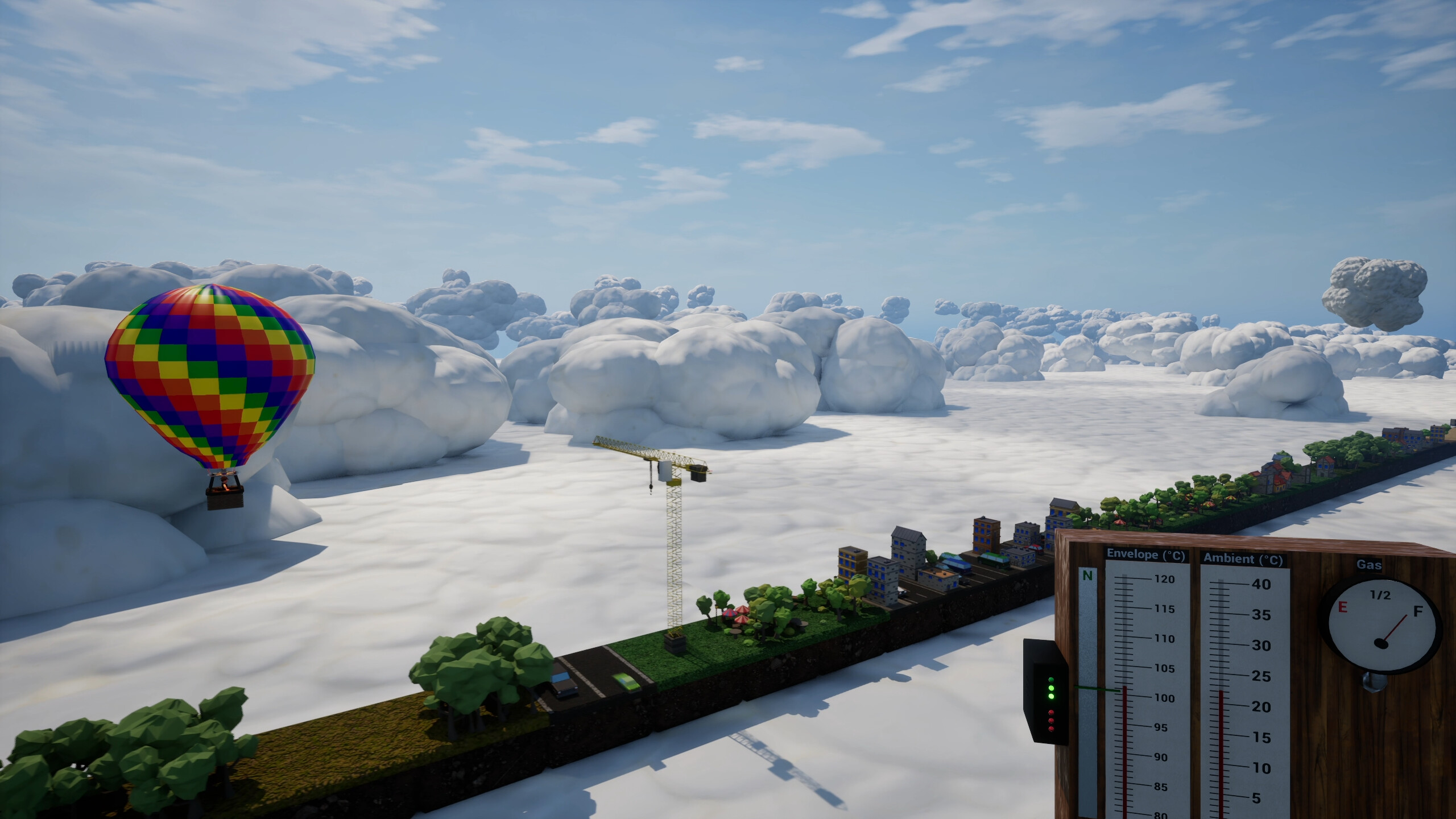 Endlessly side-scrolling Balloon Simulator 2024 screenshot 15