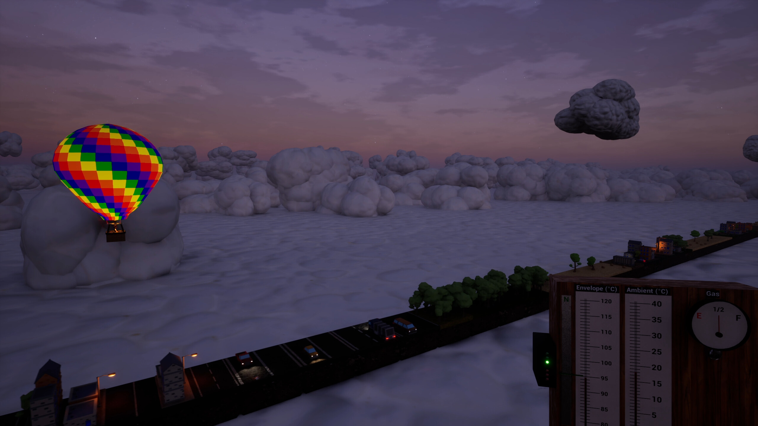 Endlessly side-scrolling Balloon Simulator 2024 screenshot 8