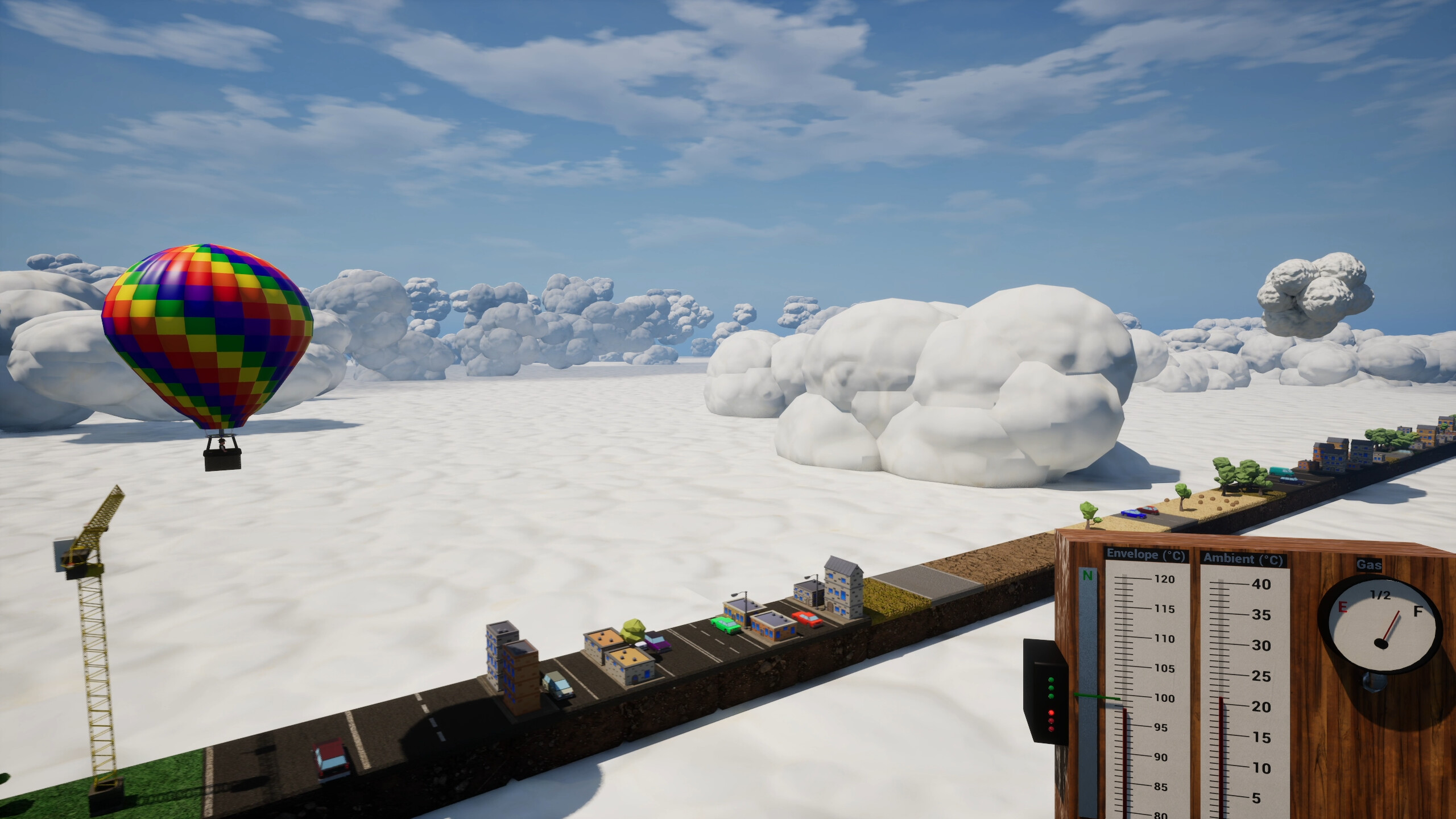 Endlessly side-scrolling Balloon Simulator 2024 screenshot 13