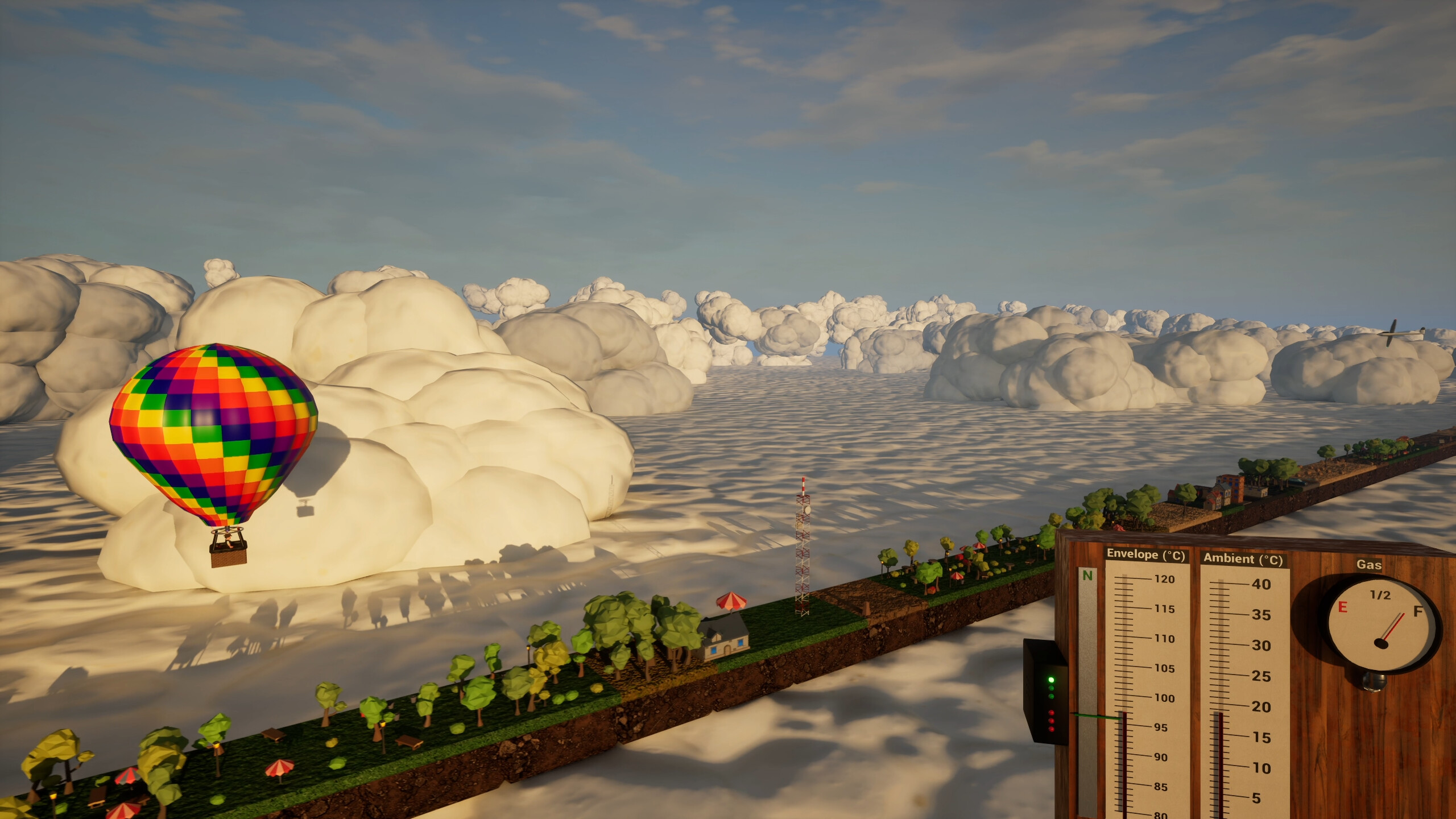 Endlessly side-scrolling Balloon Simulator 2024 screenshot 10