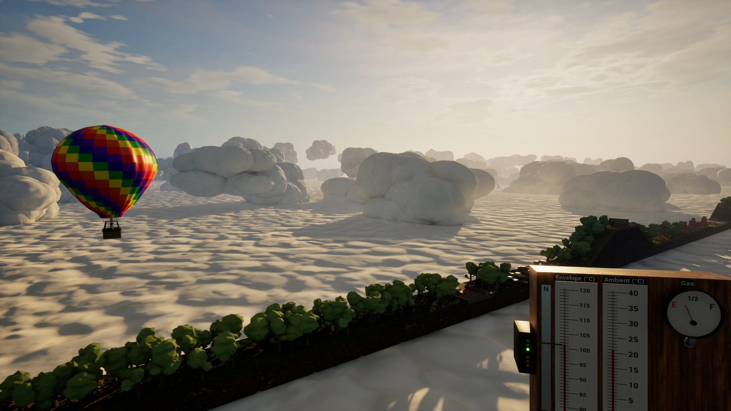 Endlessly side-scrolling Balloon Simulator 2024 screenshot 4