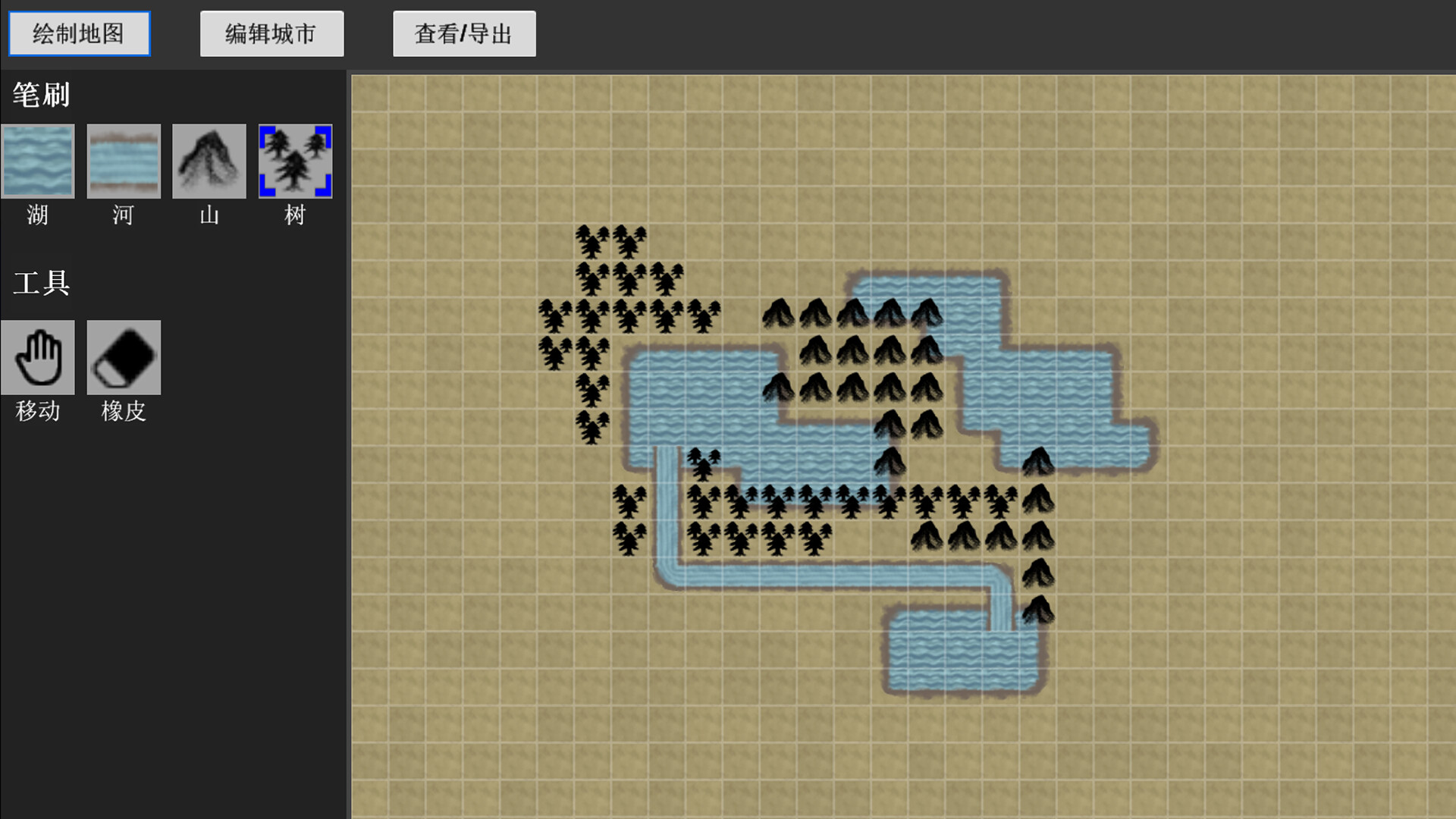 逐鹿问鼎：君王成长计划 - 地图编辑器 screenshot 3