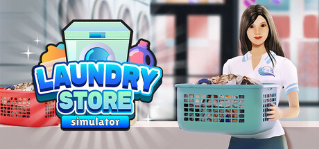 Laundry Store Simulator — Steam header
