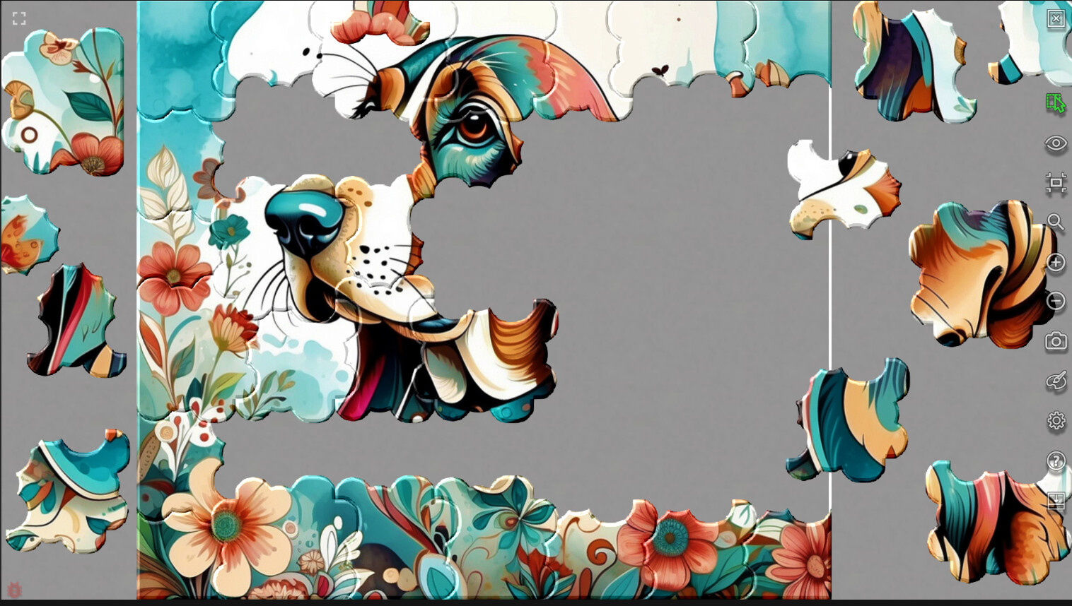 Master of Pieces © Jigsaw Puzzle DLC - Flowers of Life screenshot 1